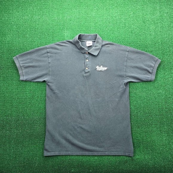 USF Bulls Polo Shirt Lee‎ Mens Large Green Vintage College Football Sports - Picture 1 of 8